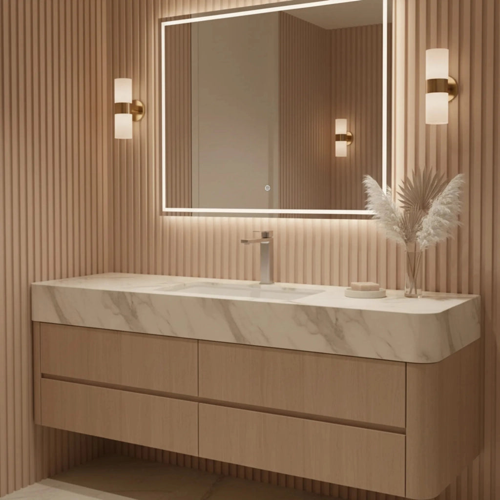 Rubinetto Da Bagno Rea Arlo Brush Nickle