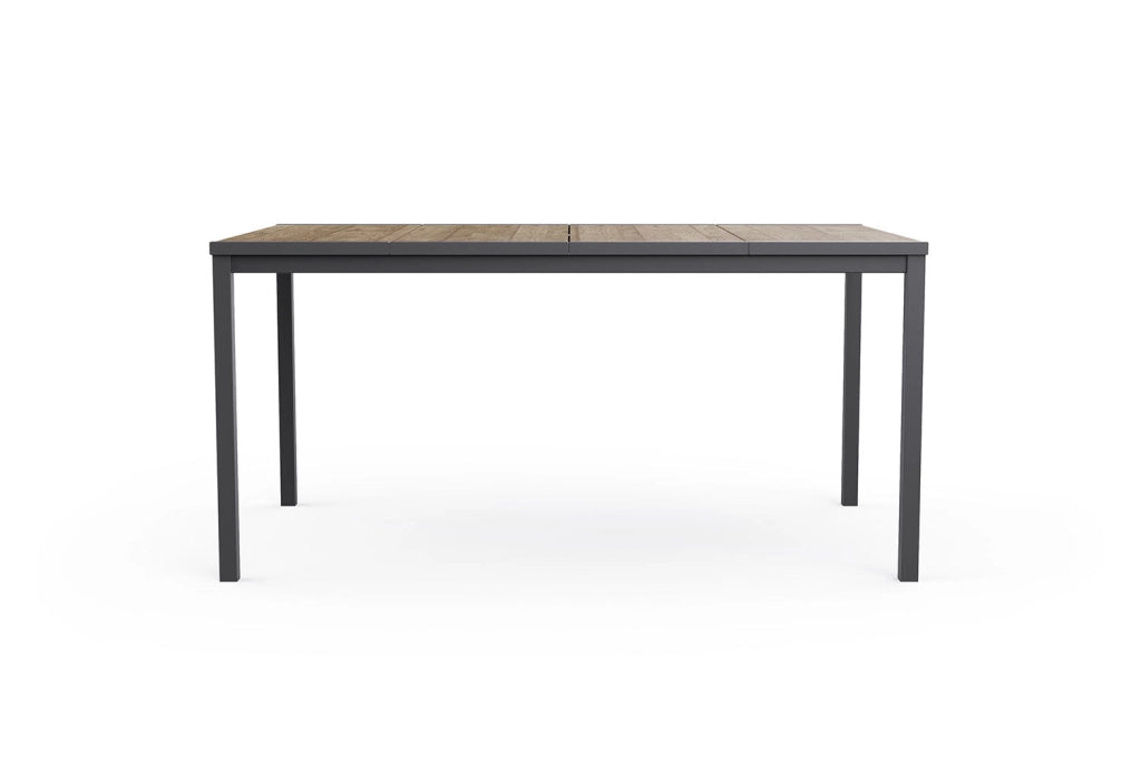 Tavolo da Giardino Keter Porto 159x95x75 cm Deco Coat Piano Effetto Legno Frassino