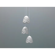 Lampada a sospensione Bells Ø.19,5cm X Ø.19,5cm H 125cm Stones
