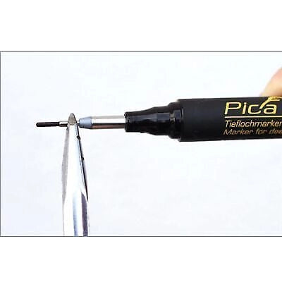 Pica INK Marcatore per Fori Profondi Nero SB