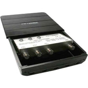 AMPLIFICATORE LTE DA ESTERNO 3 IN (UHF-UHF-VHF) - 2 OUT TV (1=12V)
