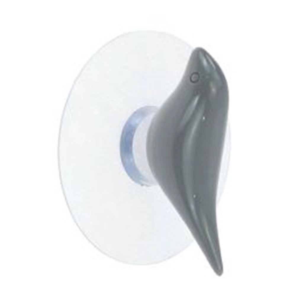 Trade Shop - Gancio Appendino Adesivo Appendiabiti Parete Cucina Bagno Forma Uccellino Colorato 10805 -