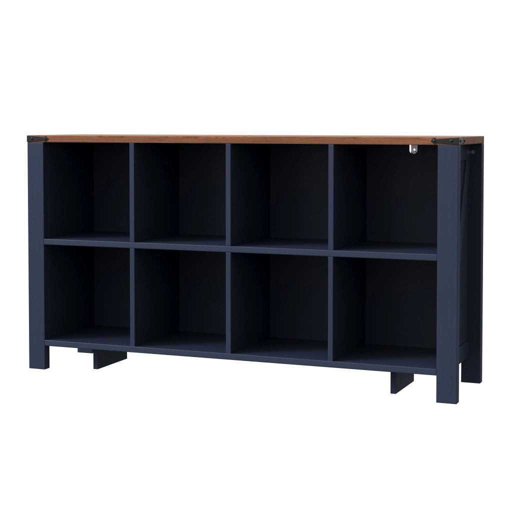 Mobile multiuso con ripiani ¨C Minimal ¨C Bianco, legno truciolato, 140x34x75 cm