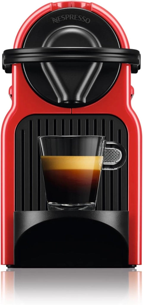 Krups Nespresso Inissia red, Macchina da caffè, Macchina per caffè espresso con capsule, Automatico compatto, Pressione 19 bar YY1531FD
