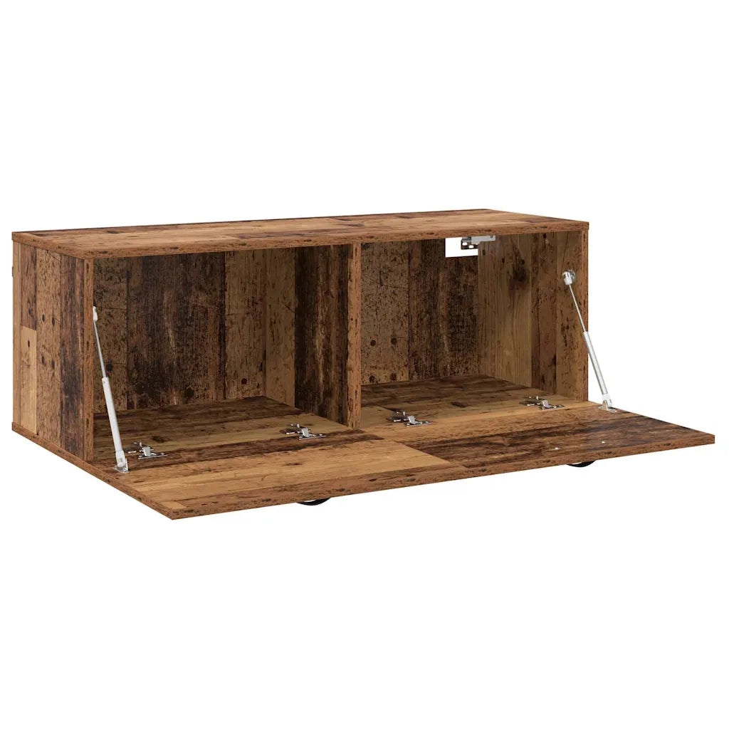 Mobiletto a muro Legno vecchio 100 x 36,5 x 35 cm 879567