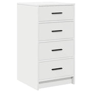 Credenza | Madia | Buffet da pranzo | Armadio da pranzo con cassetto Bianco 40 x 41 x 75 cm Legno multistrato