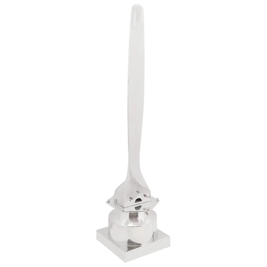 Scultura Argento 26 x 26 x 110 cm Alluminio CFW6557866