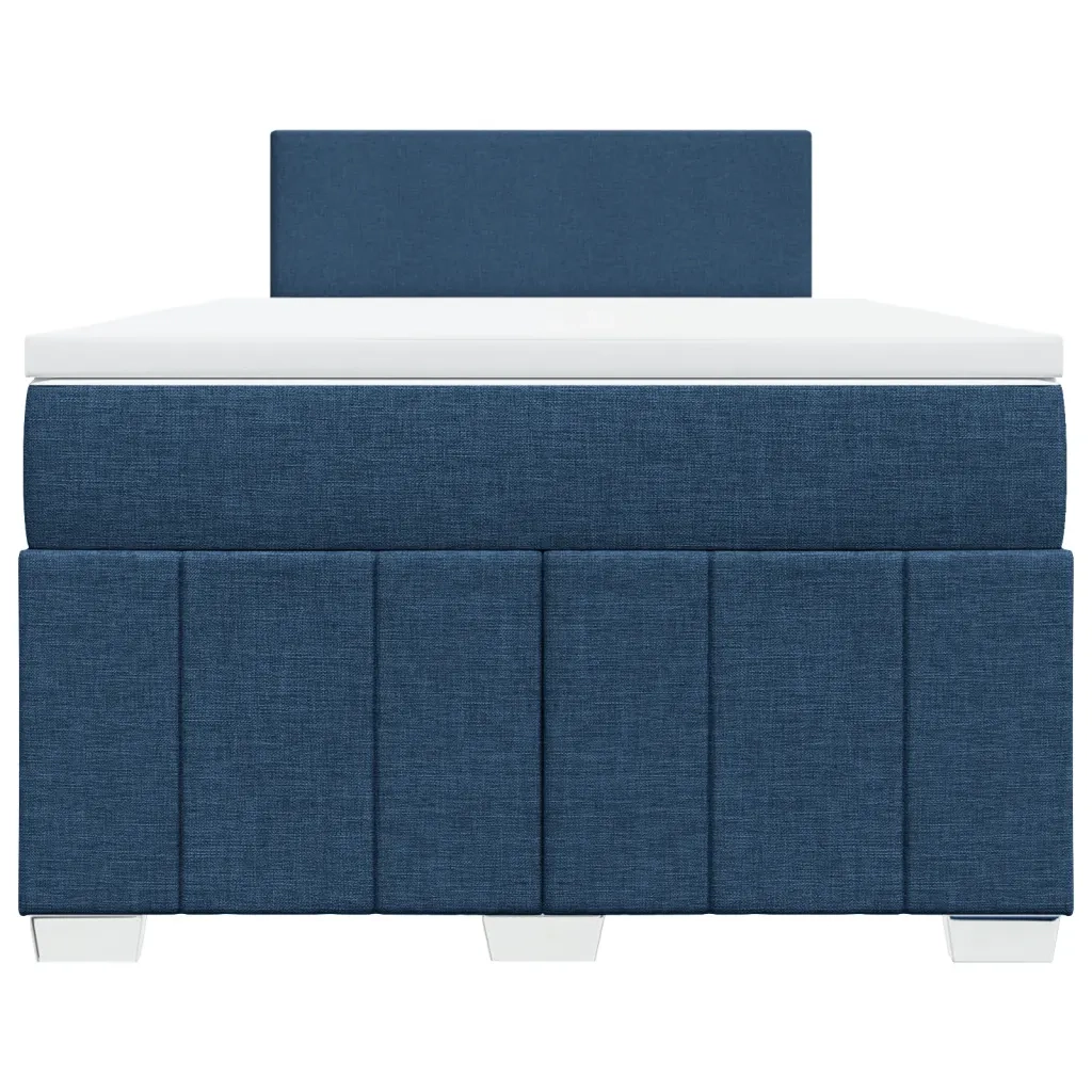 Giroletto a Molle con Materasso Blu 120x190 cm in Tessuto 3287006