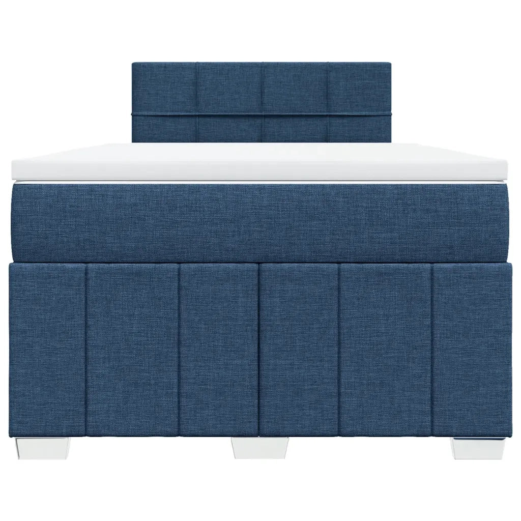 Giroletto a Molle con Materasso Blu 120x190 cm in Tessuto 3287013