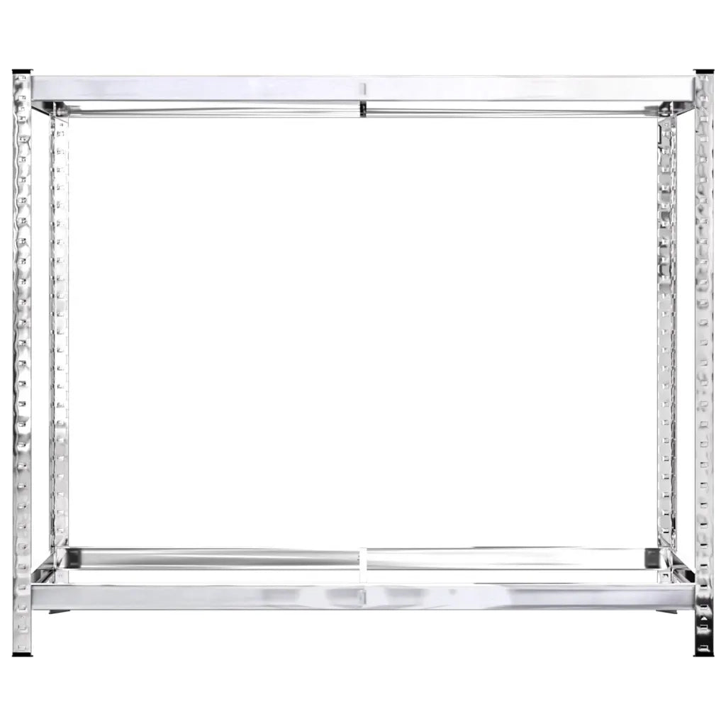Portapneumatici a 2 Livelli 4pz Argento 110x40x110cm in Acciaio 3154231