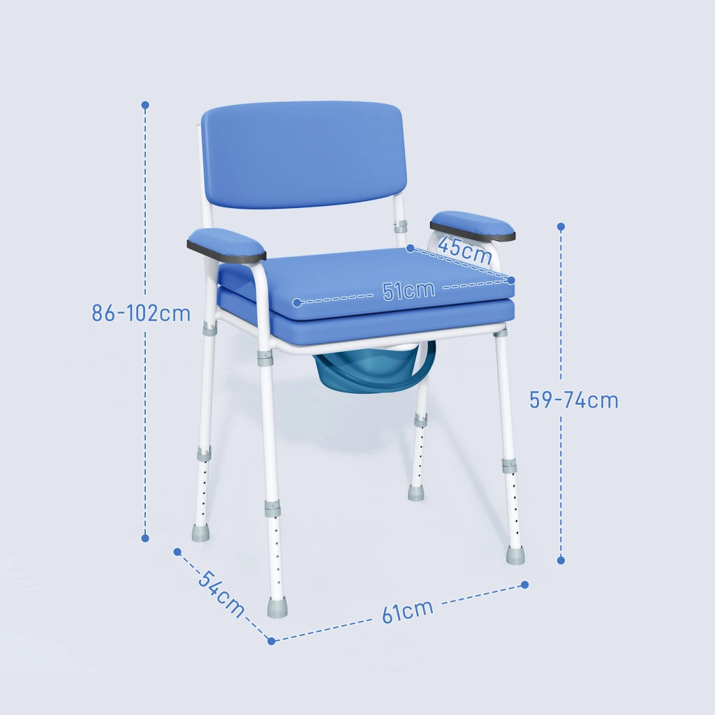 Poltrona reclinabile massaggiante elettrica con alzapersona ¨C zephmum ¨C blu