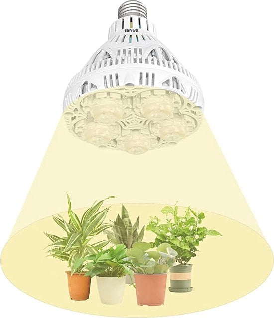 Luce per Piante / Luce per Crescita delle Piante / [Classe di Efficenza A+++ ] - UNA VITA PIÙ SALUTEVOLE PER LE PIANTINE / Luce LED Efficace per Interni