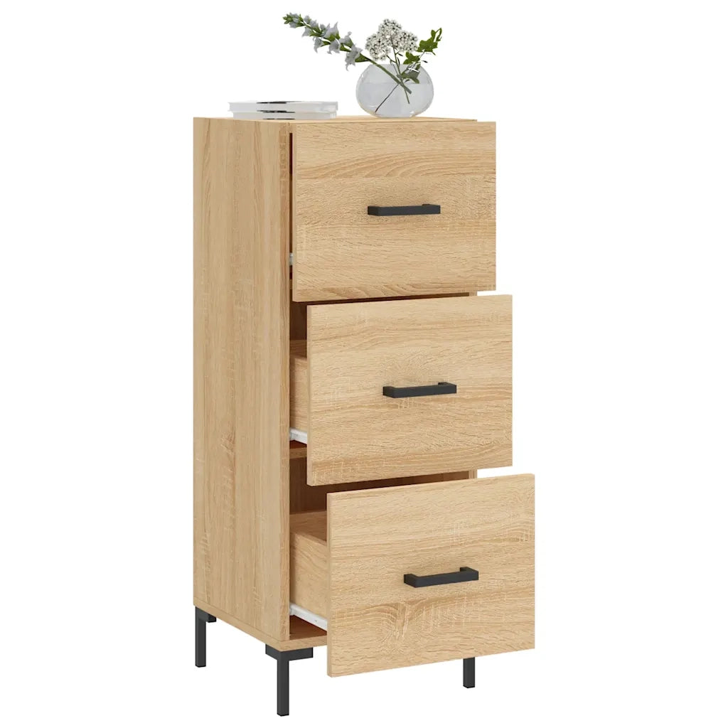 Credenza Rovere Sonoma 34,5x34x90 cm in Legno Multistrato 828607