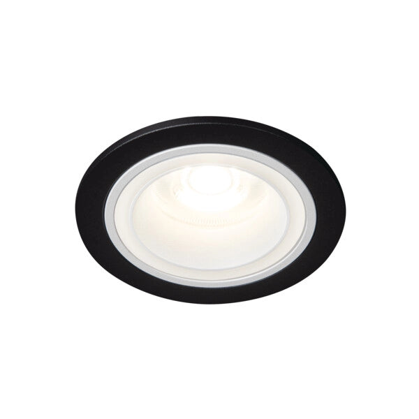 Faretto da incasso soffitto Kanlux Feline nero/bianco GU10