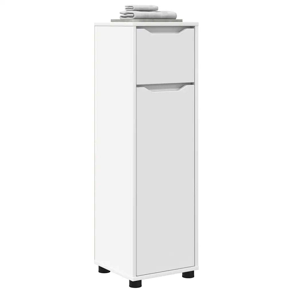 Mobile da Bagno Bianco 30,5 x 30 x 101 cm Legno multistrato 888737