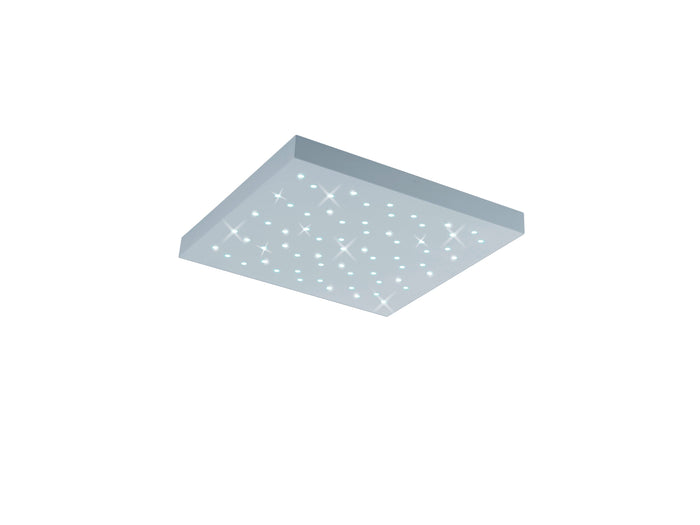 Plafoniera da Interno a LED in Metallo Bianco Opaco