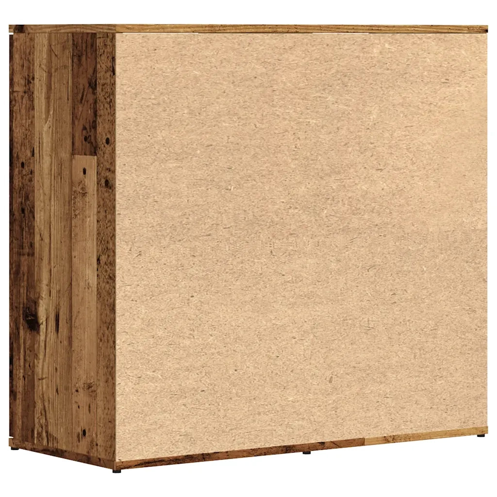 Credenza | Madia | Buffet da pranzo | Armadio da pranzo Legno Antico 80x36x75 cm in Truciolato