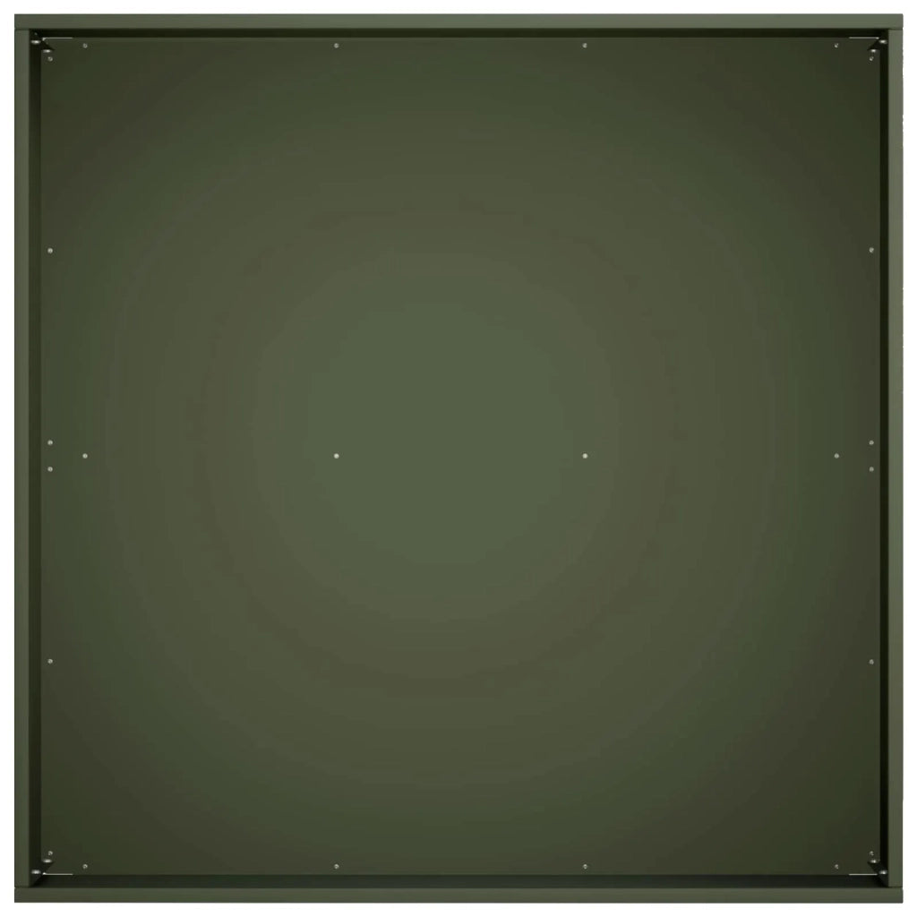Vaso da giardino Verde Oliva 40 x 40 x 20 cm 8004986