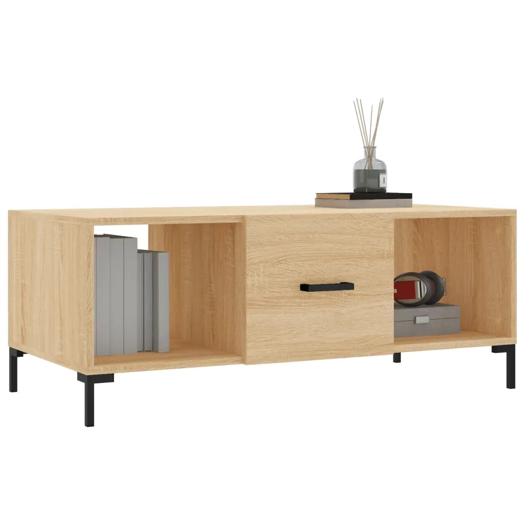 Tavolino da salotto | Tavolino da caff¨¨ | Tavolino da Soggiorno Rovere Sonoma 102x50x40cm Legno Multistrato
