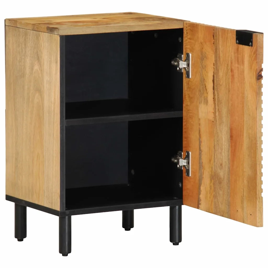 Mobiletto da Bagno Marrone 38x33,5x58 cm Legno di Mango 4017741