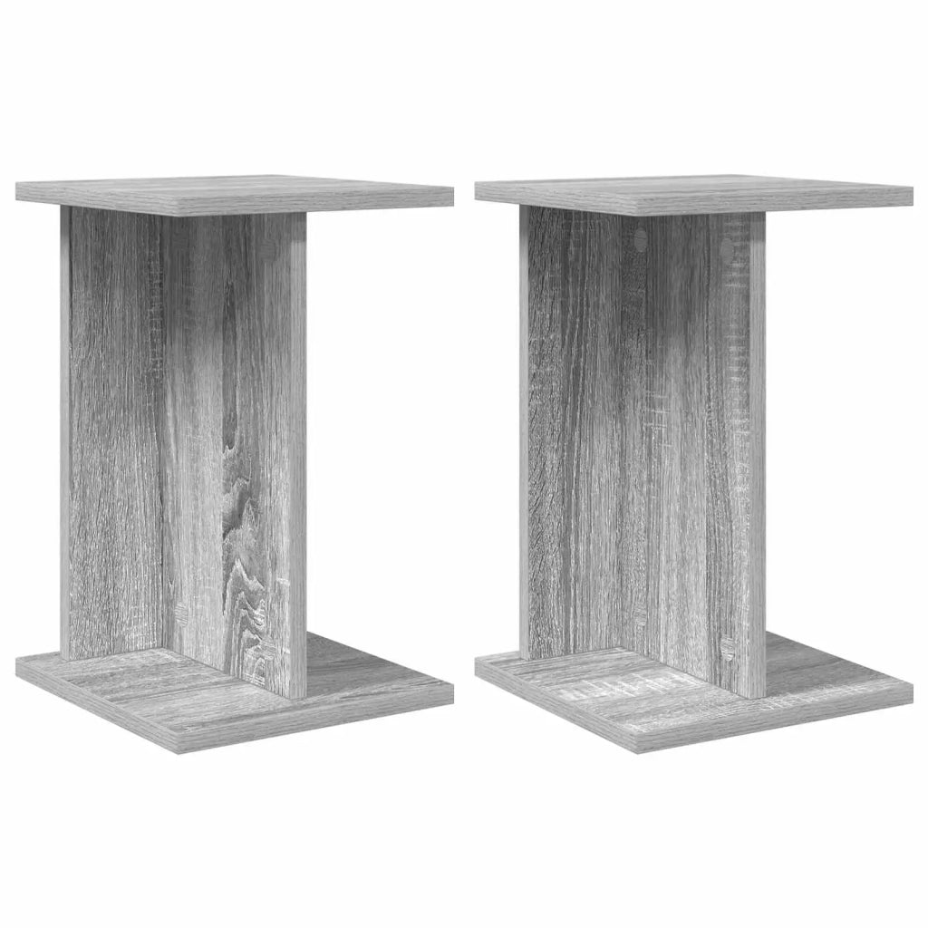 Supporto per piante 2 pcs Sonoma grigia 25 x 25,5 x 40,5 cm 899685