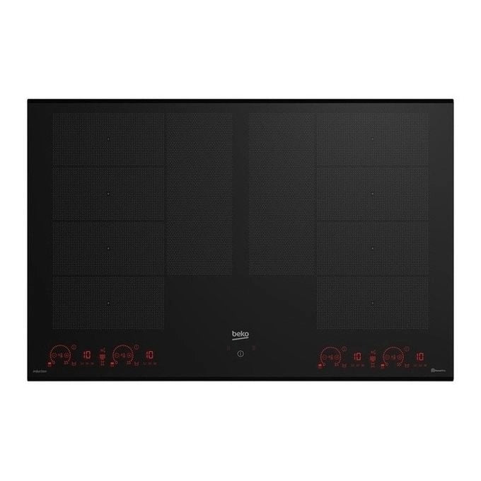 Beko HII88810NTI Nero Da incasso 80 cm Piano cottura a induzione 8 Fornello(i)