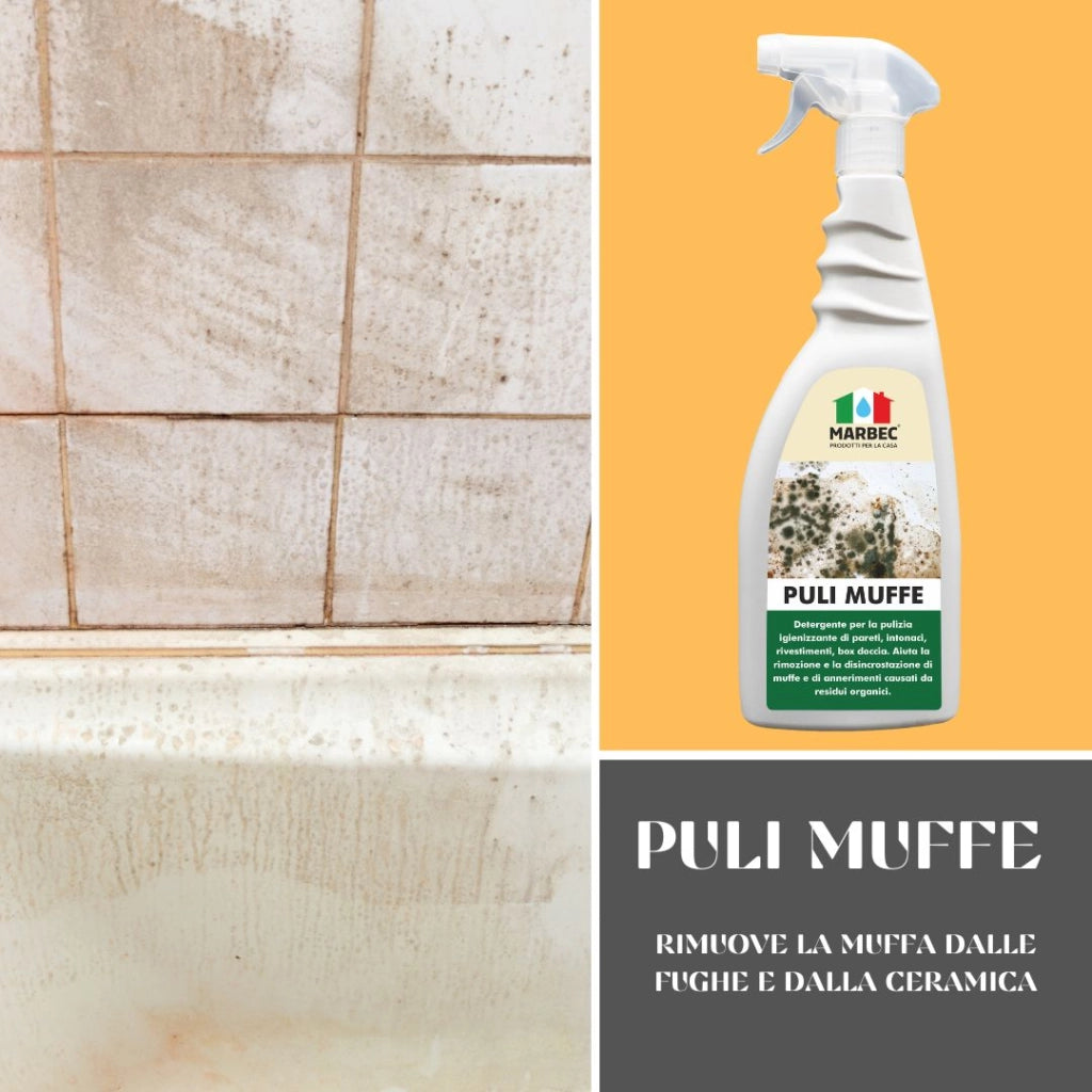 Detergente per rimuovere muffa PULI MUFFE   5LTx4Pz