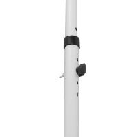Tendalino Manuale retrattile Auvent Telescopico senza Foratura 3L x 1,5l m Inclinazione e Altezza regolabile Installazione Veloce metallo alluminio Poliestere Anti-UV Bordeaux