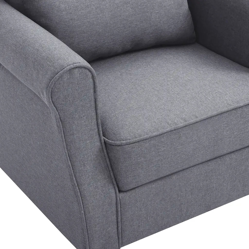Poltrona Grigio Scuro in Tessuto cod mxl 32674