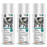 Faren f78 grasso spray alimentare fda atossico antiossidante 400 ml 3 pezzi