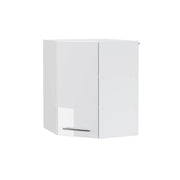 Vicco Mobile angolare da cucina Bianco lucido 57 cm