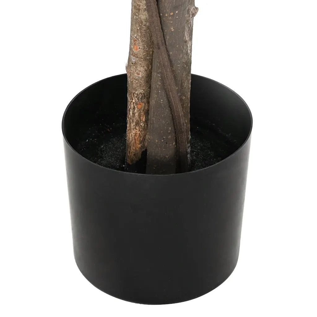 vidaXL Pianta di Ficus Artificiale 1260 Foglie 200 cm Verde