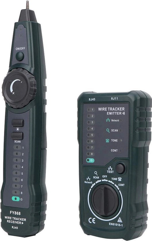 Testatore di cavi UTP - Testatore di rete - Tester di cavi - Tester di rete