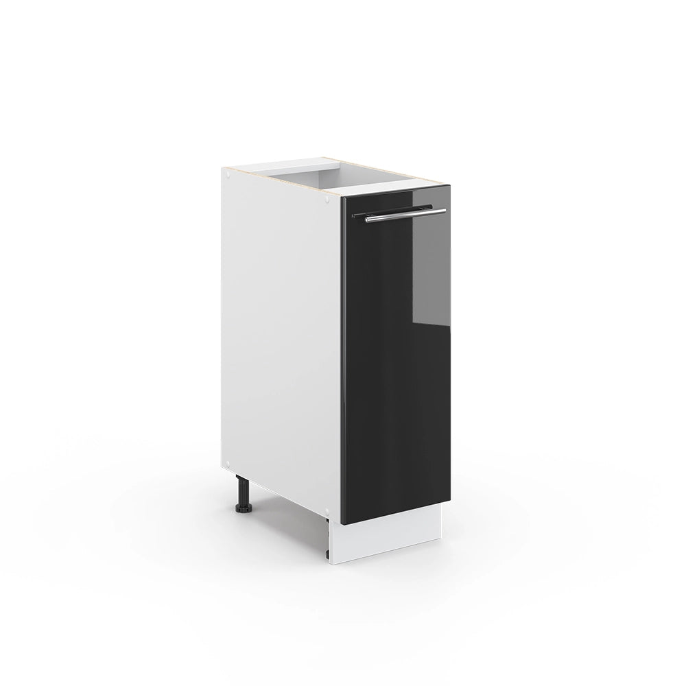 Vicco Mobiletto bagno Antracite lucido 30 x 82 cm senza piano di lavoro