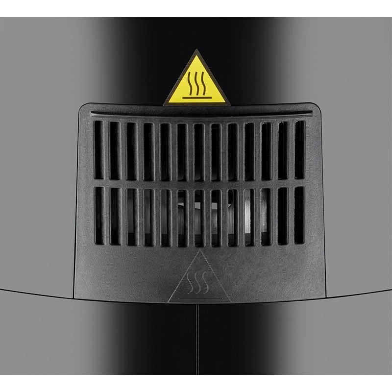 Unold 58655 friggitrice Doppia 5 L 1400 W Friggitrice ad aria calda Nero, Acciaio inox