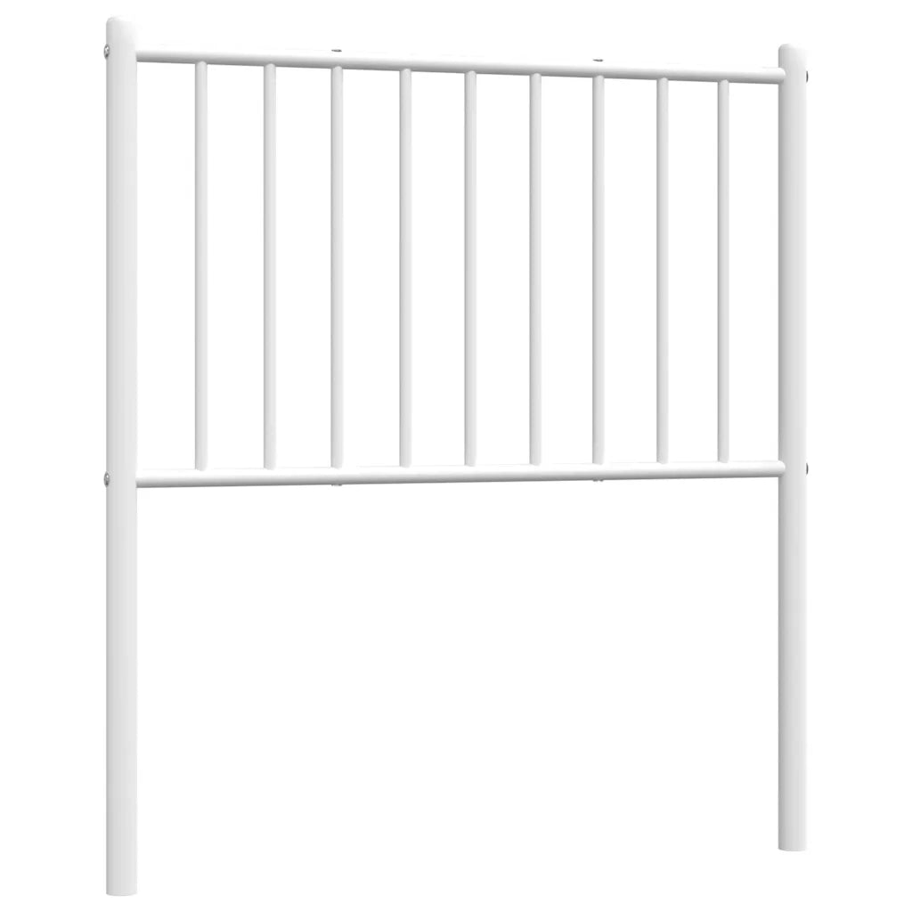 Testiera di Ricambio in Metallo Bianco 80 cm 350958