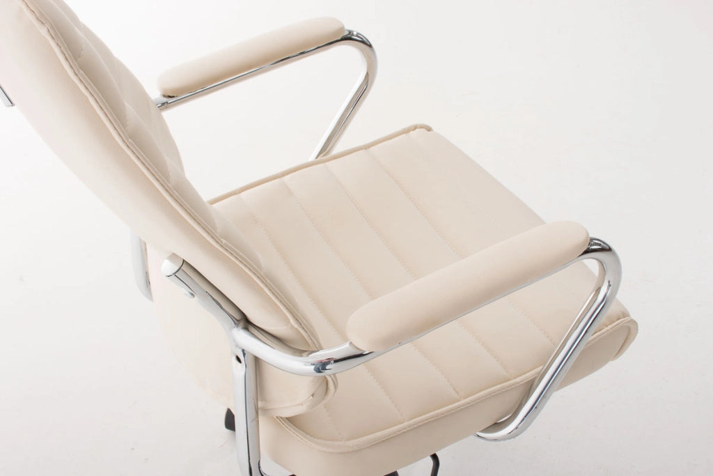 Sedia da ufficio Rako crema