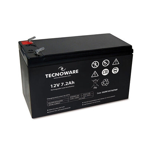 BATT. X UPS TECNOWARE 12V 7,2AH FASTON