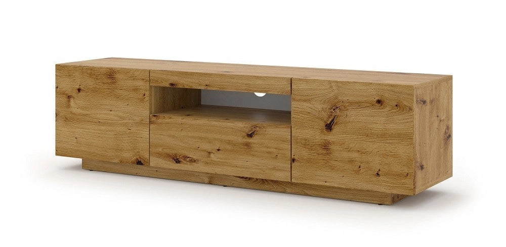 Mobile TV sospeso o a terra 150x42x37Cm STAND AURA Rovere