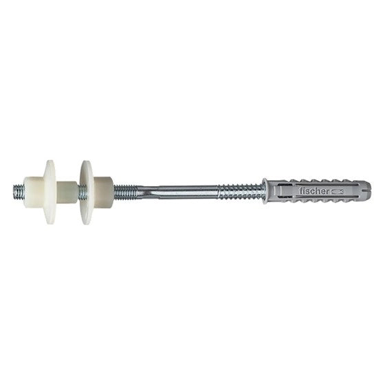 FISSAGGIO PER LAVABO A SEMINCASSO A PARETE 'WD' M10x180 - confezione 2 pezzi - FISCHER