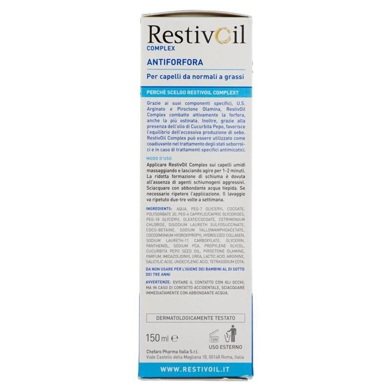 RESTIVOIL OLIO SHAMPOO COMPLEX 150 ML