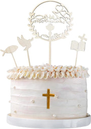 Decorazioni per torte di alta qualità set di forma per comunioni per bambini 4 maschi femmine