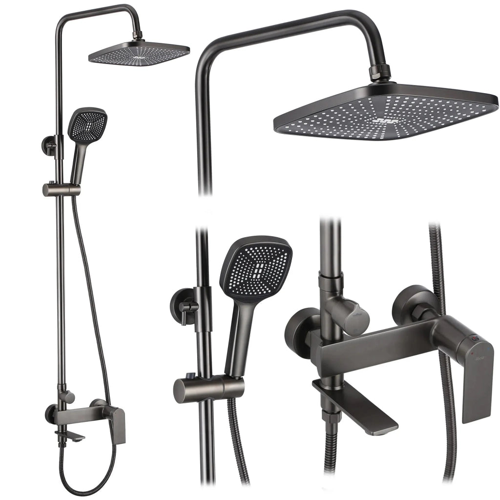 Set Doccia Rea Storm Titanium