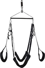 Set di Amore - Schiocco per Coppie - Deluxe - Con Tessuti di Comfort e Pieno di Amore - Sedia per Coppie - 200 kg (senza sostegno, anche per la porta) - Schiocco per Coppie