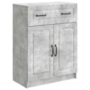 Credenza Grigio Cemento 66 x 34,5 x 87 cm Legno ingegnerizzato