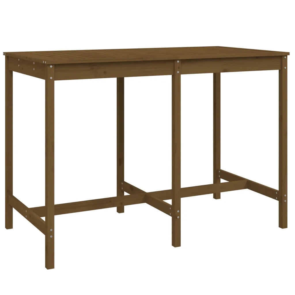 Set Bar da Giardino 7 pz ambra in Legno Massello di Pino 3157754