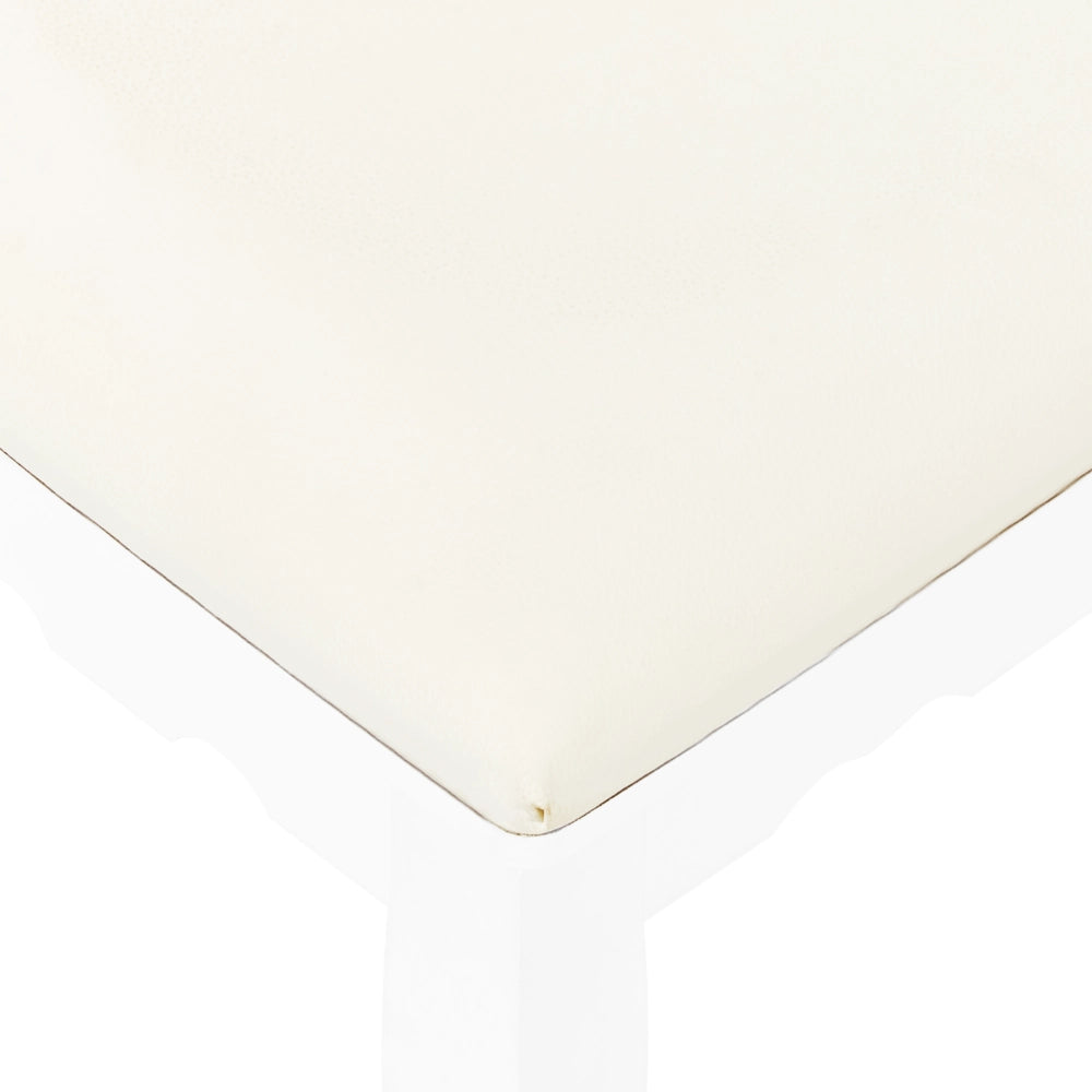 Tavolo da Toeletta Bianco Sgabello Specchio Ovale Inclinabile 4 Cassetti Soggiorno Design Scandinavo
