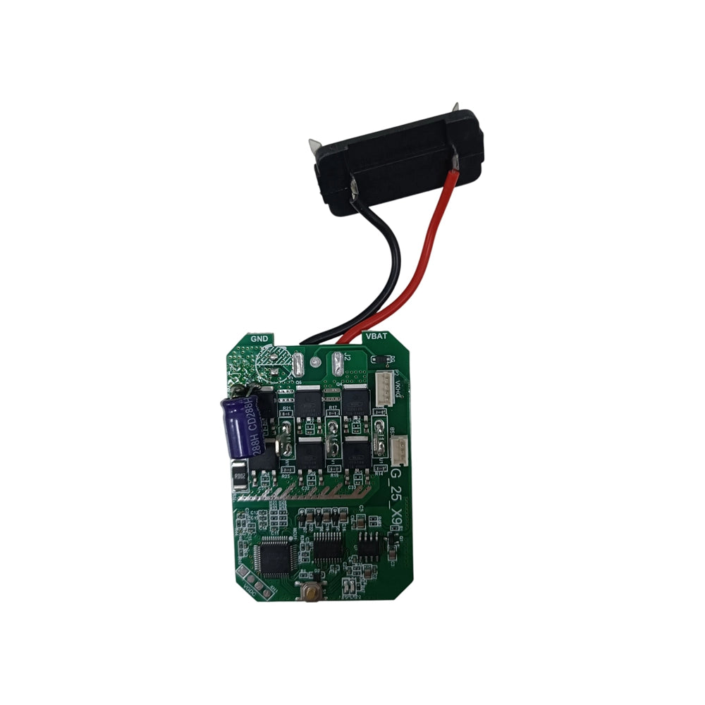 SCHEDA ELETTRICA VERDE RICAMBIO ORIGINALE PER FORBICE A BATTERIA FE04-25 ARCHMAN