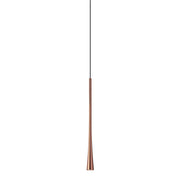 Lampada a Sospensione DAFNE S/P 7W LED 3000K 213lm in Alluminio Rame - Illuminazione Diretta per Ambienti Interni - Gealuce