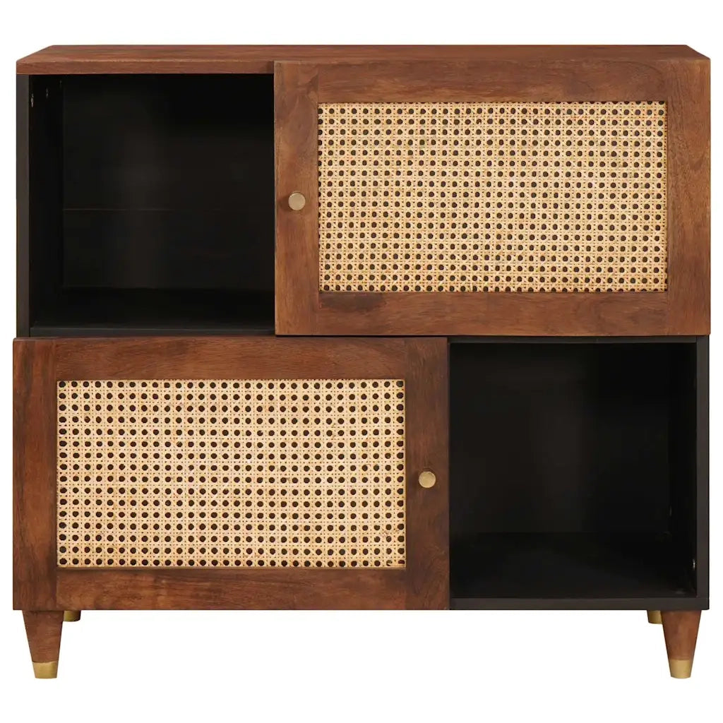 Credenza Marrone 80 x 33,5 x 75 cm Legno di mango massello 4018907